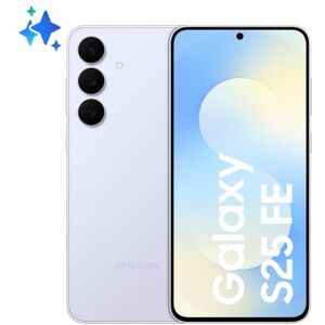 Samsung Galaxy S25 FE, Smartphone AI, Display Dynamic AMOLED 2X 6.7'', Fotocamera 50MP, 8GB RAM, 256GB, Batteria 4.900 mAh, Icyb (SM-S731BLBGEUE) Image