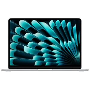 Apple MacBook Air 13'' M3 chip con core 8 CPU e core 8 GPU, 8GB, 256GB SSD Argento (MRXQ3T/A) Image