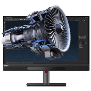 Lenovo ThinkVision 27 3D LED display 68,6 cm (27") 3840 x 2160 Pixel 4K Ultra HD Nero (63F1UAT3EU) Image