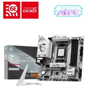 MSI B850M GAMING PLUS WIFI6E AMD B850 Socket AM5 micro ATX (911-7E81-001) Image