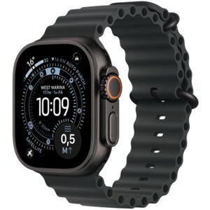 Apple Watch Ultra 3 GPS + Cellular 49mm Cassa Titanio Nero con Band Ocean Nero (MF0J4QL/A) Image