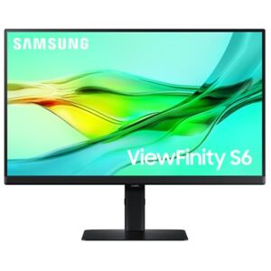 Samsung ViewFinity S6 S60UD Monitor PC 61 cm (24") 2560 x 1440 Pixel Quad HD LED Nero (LS24D600UAUXEN) Image
