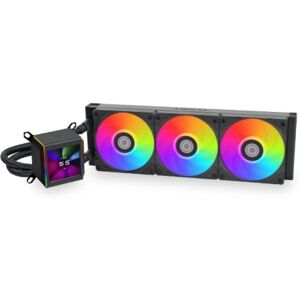 Lian-Li GA II LCD Processore Kit di raffreddamento a liquido 36 cm Nero 1 pz (GA2ALCD36B) Image