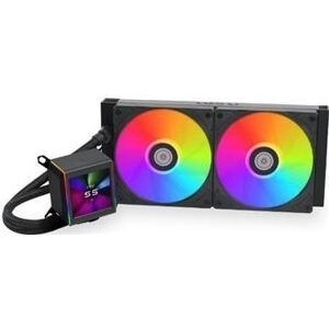Lian-Li GA II LCD Processore Kit di raffreddamento a liquido 12 cm Bianco (GA2ALCD28B) Image