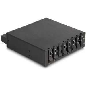 DeLOCK Rack mobile da 5.25″ per 8 x M.2 NVMe SSD con connettore Slim SAS SFF-8654 (47129) Image