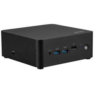 MSI CUBI NUC AI 1UMG-005EU PC/stazione di lavoro Intel Core Ultra 7 155H 16 GB DDR5-SDRAM 1 TB SSD Windows 11 Pro Mini PC Nero Image