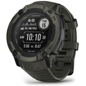 Garmin Instinct 2X Solar 2,79 cm (1.1") MIP 50 mm Digitale 176 x 176 Pixel Touch screen Verde GPS (satellitare) (010-02805-05) Image