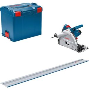 Bosch GKT 55 GCE + FSN 1400 PROFESSIONAL 16,5 cm Nero, Blu, Argento 6250 Giri/min 1400 W (0615990M9D) Image