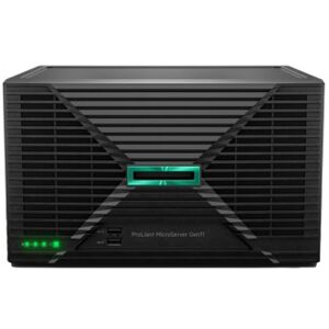 MICRO SERVER HPE P75207-425 GEN11 E-2434 4CORE 3.4GHZ 32GB DDR5 4XNHP 3.5in 2x4TB SATA HDD VROC RAID NoDVD 180W 1yNBD SMARTCH. Image