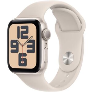 Apple Watch SE OLED 40 mm Digitale 324 x 394 Pixel Touch screen Beige Wi-Fi GPS (satellitare) (MR9U3QF/A) Image