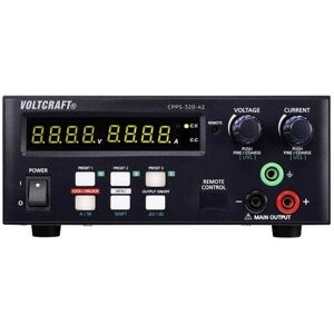 VOLTCRAFT CPPS-320-42 Labornetzgerät, einstellbar 0.02 - 42 V/DC 0.01 - 20 A 320 W USB fernsteuerbar, programmierbar, Au (CPPS- Image