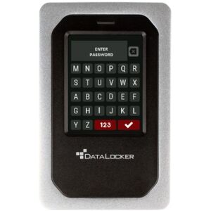Origin DataLocker DL4 FE disco rigido esterno 1 TB 5400 Giri/min 2.5" USB tipo-C 3.2 Gen 1 (3.1 Gen 1) Alluminio, Nero (DL4-1TB-FE) Image