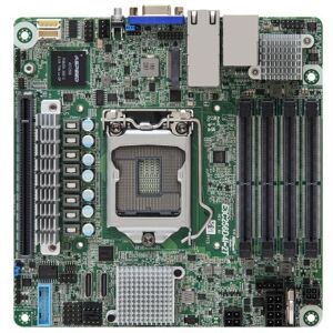 ASRock E3C256D4I-2T scheda madre Intel C256 LGA 1200 (Socket H5) mini ITX Image