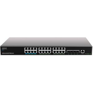 Grandstream Networks GWN7813P switch di rete Gestito L3 Gigabit Ethernet (10/100/1000) Supporto Power over Ethernet (PoE) Grigio Image