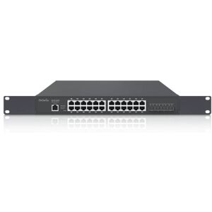 EnGenius Networks Europe BV EnGenius ECS1528T switch di rete Gestito L2/L3 Gigabit Ethernet (10/100/1000) Nero Image
