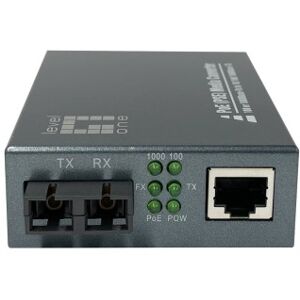 LevelOne GVT-2014 convertitore multimediale di rete 1000 Mbit/s 1310 nm Modalità singola Grigio Image