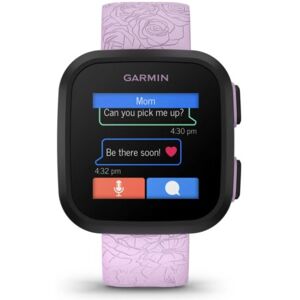 Garmin Bounce 3,3 cm (1.3") LCD 42 mm Digitale 240 x 240 Pixel Touch screen 4G Nero Wi-Fi GPS (satellitare) (010-02448-21) Image