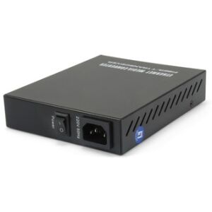 LevelOne GVM-1101 convertitore multimediale di rete 1000 Mbit/s 850 nm Modalità multipla Nero (GVM-1101) Image
