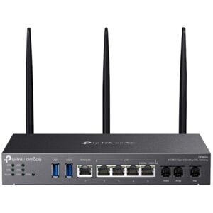 TP-Link Omada AX3000 router wireless Gigabit Ethernet Dual-band (2.4 GHz/5 GHz) Nero (DR3650V) Image