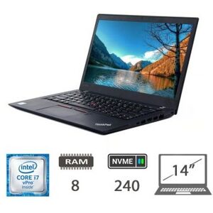 SERVICE TECHNOLOGY LENOVO T470S I7-6600U/8/NVME240/14/W10P/2Y (007659PCR-EU) Image