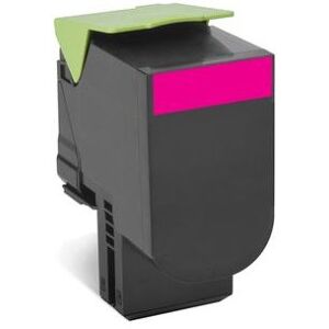 Lexmark 80C2XME cartuccia toner 1 pz Originale Magenta Image
