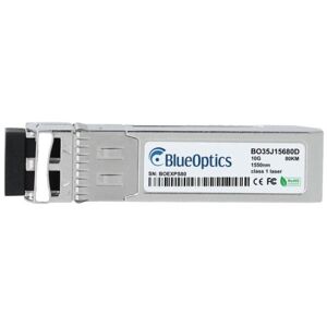 BlueOptics SFP-10G-ZR-BI-BO modulo del ricetrasmettitore di rete Fibra ottica 10000 Mbit/s SFP+ 1550 nm Image