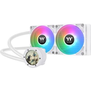 Thermaltake TH240 V2 Ultra ARGB Sync All-In-One Liquid Cooler Snow Edition (wei) (CL-W404-PL12SW-A) Image