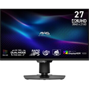 MSI MAG 274UPDFDE E16M Monitor PC 68,6 cm (27") 3840 x 2160 Pixel 4K Ultra HD LED Nero (9S6-3CF09H-012) Image