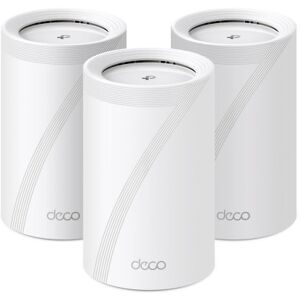 TP-Link Deco BE65 Tri-band (2,4 GHz/5 GHz/6 GHz) Wi-Fi 7 (802.11be) Bianco 4 Interno (Deco BE65(3-pack)) Image