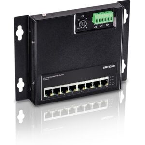 Trendnet TI-PG80F switch di rete Non gestito Gigabit Ethernet (10/100/1000) Supporto Power over Ethernet (PoE) (TI-PG80F) Image