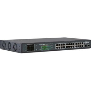 InLine 32324P switch di rete Gigabit Ethernet (10/100/1000) Supporto Power over Ethernet (PoE) 1U Nero (32324P) Image