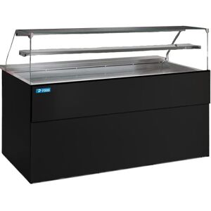 Banco con piano caldo temp. fino +65°C L222 cm H122 cm con un ripiano intermedio linea PARIGI Image