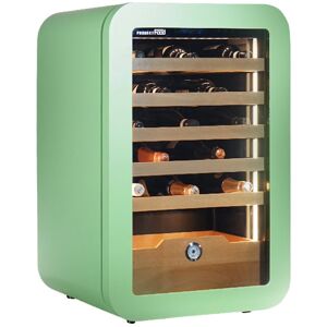 Cantina vini premium Green per 36 bottiglie mono temperatura a refrigerazione ventilata ripiani in legno Image