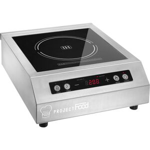 Piastra ad induzione trifase superficie induttiva Ø da 12 a 30 cm potenza 5000 watt Image