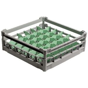 Cesto 50×50 per bicchieri Ø max 7,3 cm con n° 36 scomparti H 13 cm Image