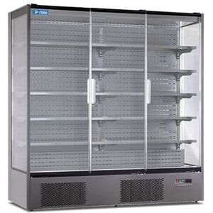 Frigo murale ventilato L 193 cm con porte battenti e temp da +1°C a +10°C serie VS Image