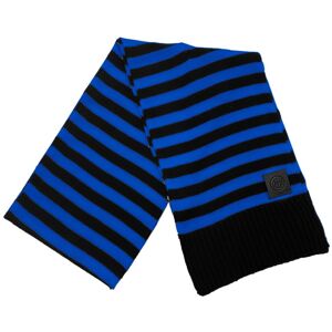 Imma Sciarpa Calcio Inter Righe Nero Azzurro Uomo TU Image
