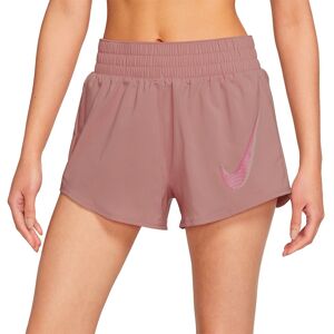 Nike Pantaloncini Running Swoosh Hbr Rosso Stardust Fierce Rosa Donna XS Image