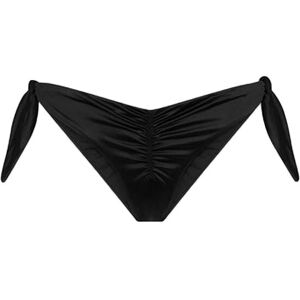 Effek Costume Slip Con Lacci Raso Nero Donna L Image