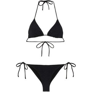 Effek Bikini Spugnetta Tinta Unita Nero Donna L Image