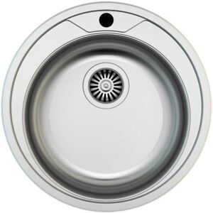 TOSCOHOME Lavello rotondo incasso per cucina in inox diametro 51 cm - Taron Image