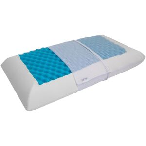 TOSCOHOME Cuscino in memory foam con inserto gel e federa rimovibile 72x42x15H cm Image