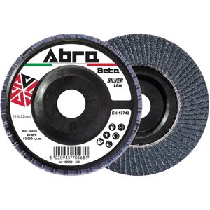 ABRA BETA Dischi abrasivi lamellari supporto in Nylon Silver 40 Image