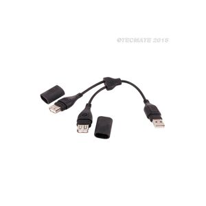 USB-stekker van de OPTIMATE-adapterkabel naar 2x USB-koppeling (nr.110) - Image