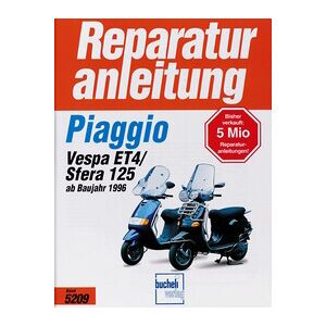 Motorbuch Vol. 5209 Reparatie instructies Piaggio Scooter Sfera 125/Vespa ET 4, 96 - - Image