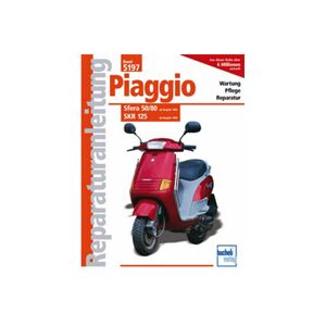 Motorbuch Vol. 5197 Reparatie instructies Piaggio Sfera 50/80 van bouwjaar 1992, SKR 125 vanaf bouwjaar 1994 -