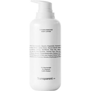 Transparent Lab Vitamin Enriched Body Lotion 400 ml Image