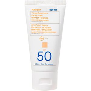KORRES Yoghurt Tinted Sunscreen Face Cream SPF 50 50 ml Image