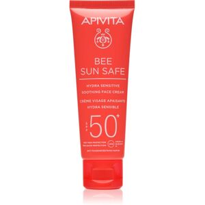 Apivita Bee Sun Safe Hydra Sensitive Soothing Face Cream SPF50+ Kalmerende en Hydraterende Crème SPF 50+ 50 ml Image