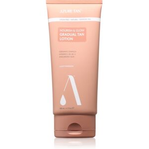 Azure Tan Nourish & Glow Zelfbruinende Crème voor het Lichaam Tint Light/Medium 200 ml Image